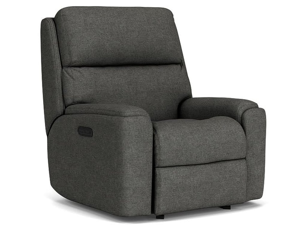 Rio Fabric Power Recliner with Power Headrest - image 3