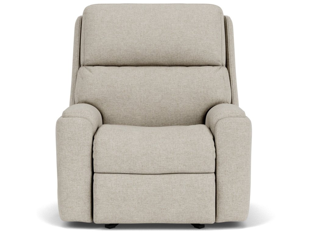 Rio Fabric Power Rocking Recliner with Power Headrest - image 1