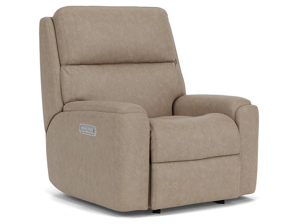 Rio Fabric Power Rocking Recliner with Power Headrest - image 3