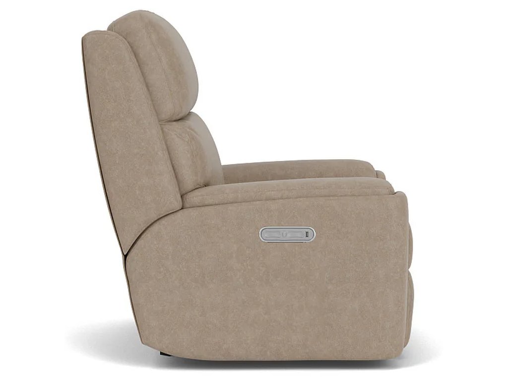 Rio Fabric Power Rocking Recliner with Power Headrest - image 5