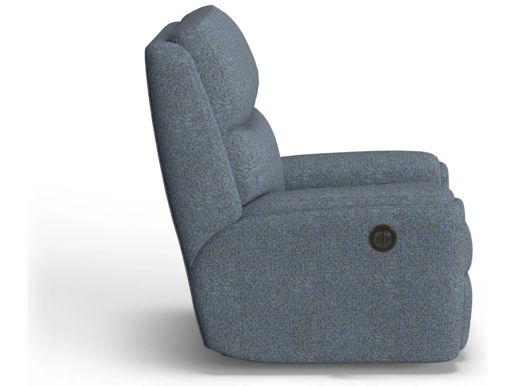 Rio Fabric Power Rocking Recliner - image 2