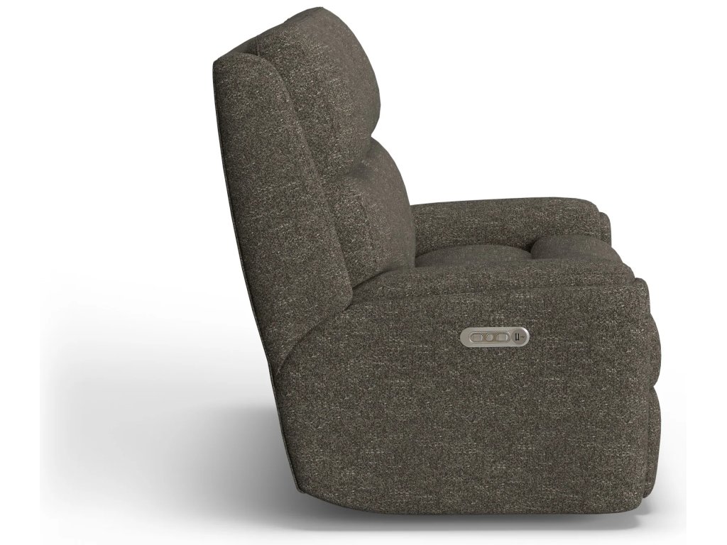 Rio Fabric Power Reclining Loveseat with Power Headrests - image 2