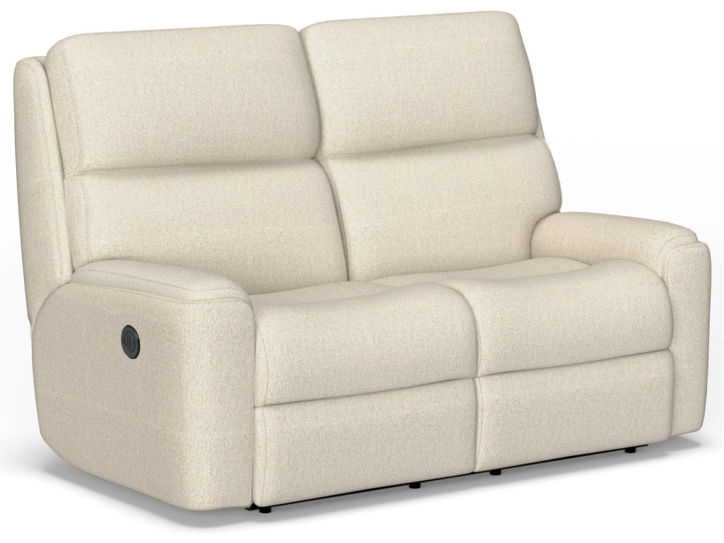 Rio Fabric Power Reclining Loveseat - image 3