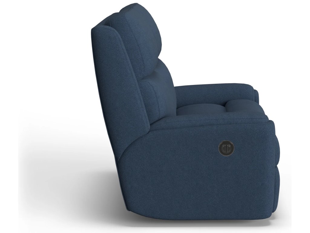 Rio Fabric Power Reclining Loveseat - image 5