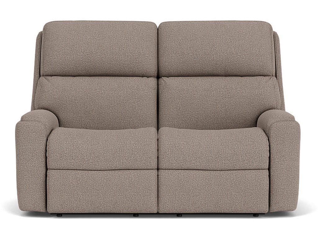 Rio Fabric Reclining Loveseat - image 1