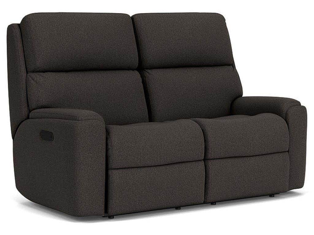 Rio Fabric Reclining Loveseat - image 3