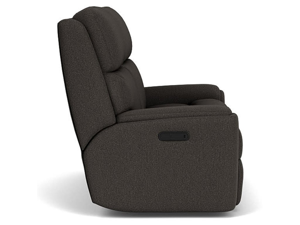 Rio Fabric Reclining Loveseat - image 5