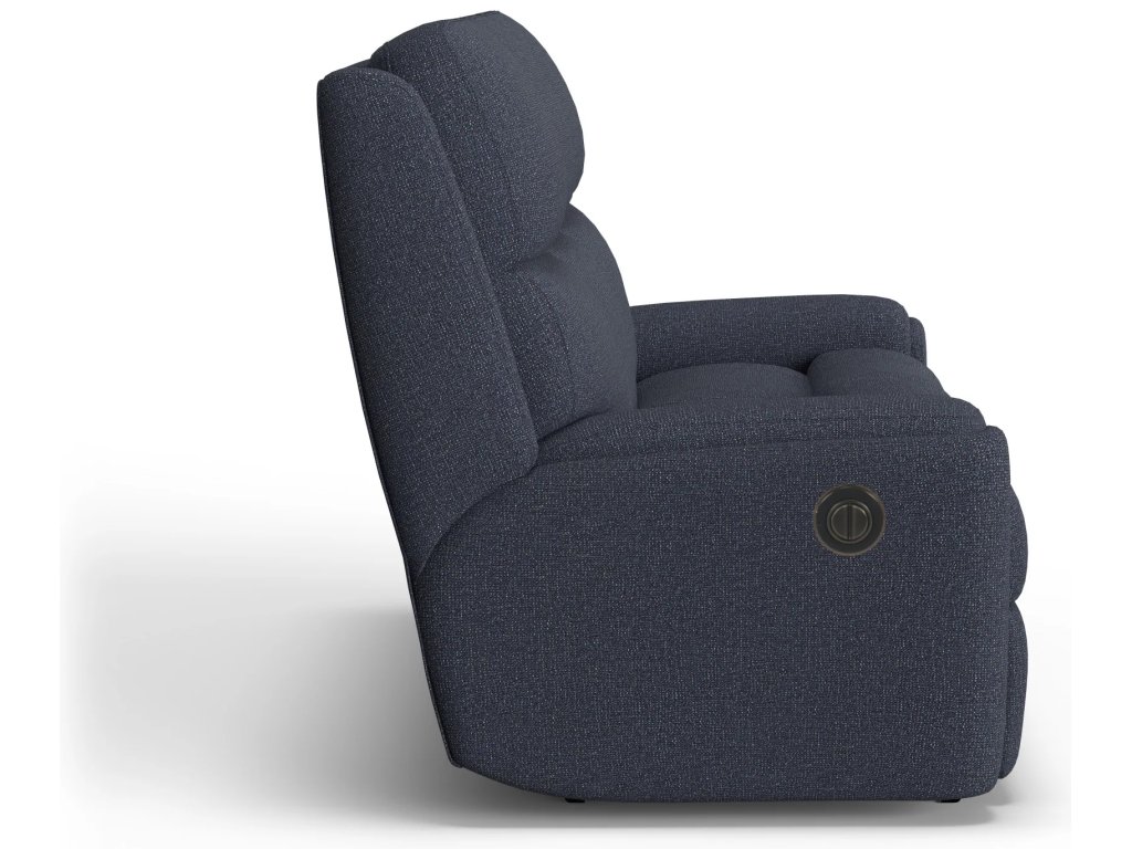 Rio Fabric Power Reclining Sofa - image 2