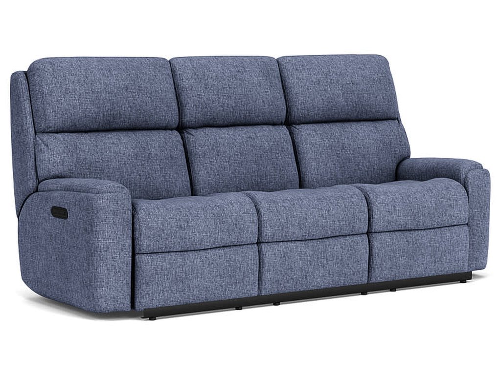 Rio Fabric Reclining Sofa - image 3