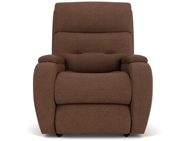 Strait Fabric Power Recliner with Power Headrest