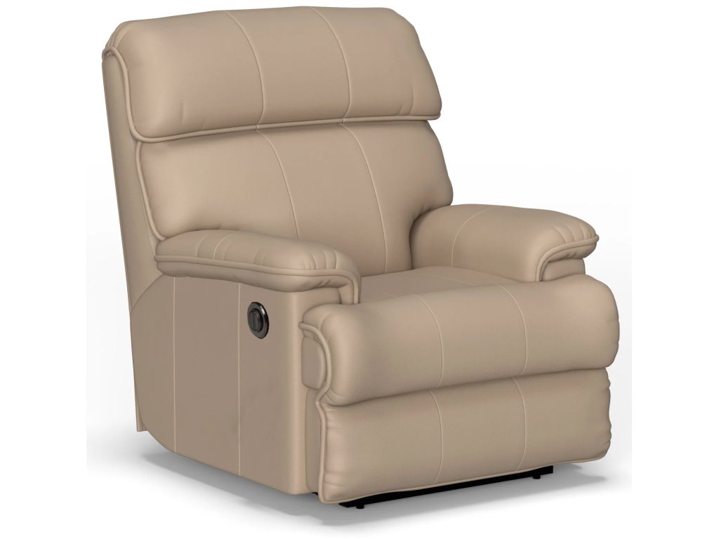 Geneva Leather Power Recliner - main image