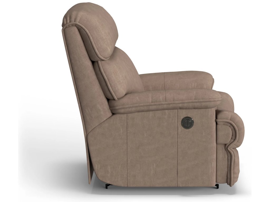 Geneva Leather Power Rocking Recliner - image 2