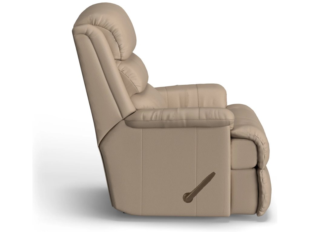 Yukon Leather Rocking Recliner - image 2