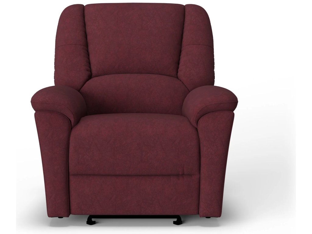 Plush Leather Gliding Recliner - image 1