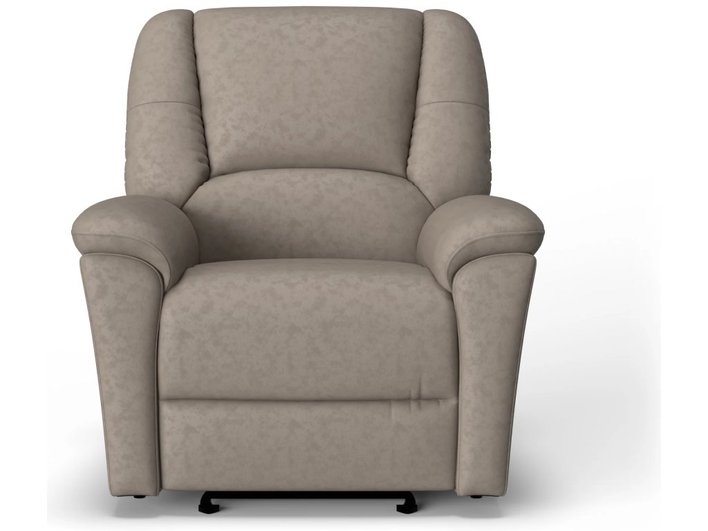 Plush Leather Gliding Recliner - image 4