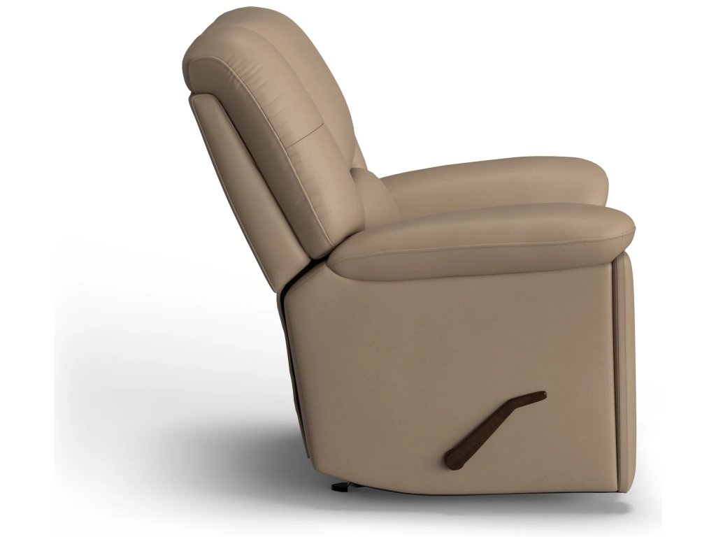 Plush Leather Gliding Recliner - image 6