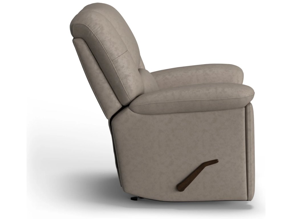 Plush Leather Gliding Recliner - image 7