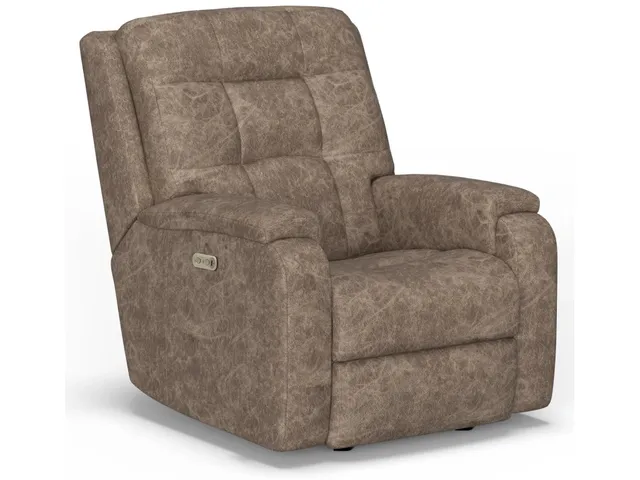 Arlo Leather Power Recliner with Power Headrest