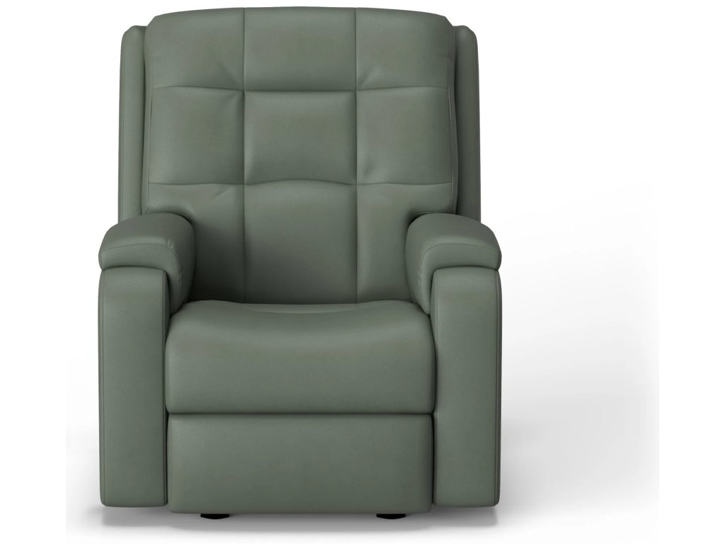 Arlo Leather Power Recliner with Power Headrest - image 1
