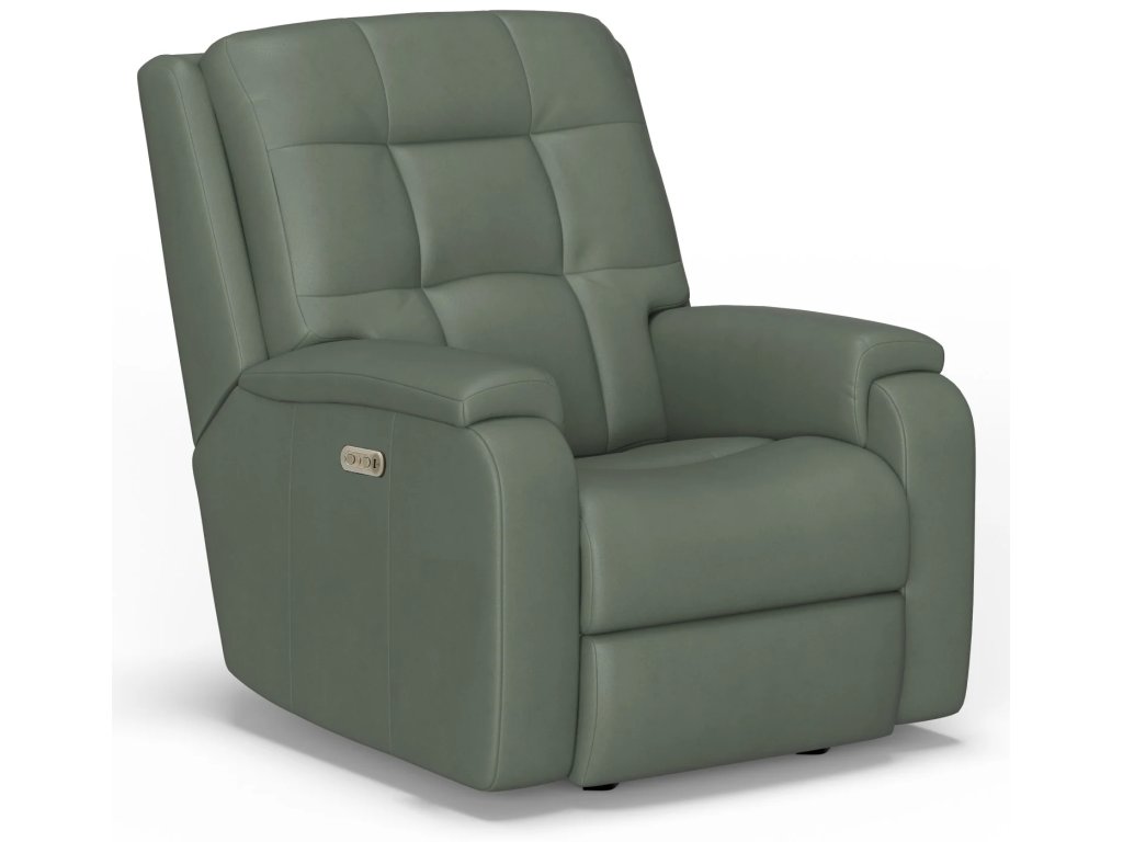 Arlo Leather Power Recliner with Power Headrest - image 3