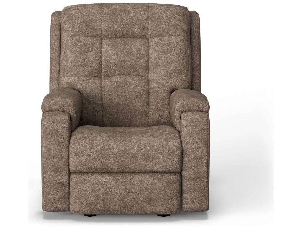 Arlo Leather Power Recliner with Power Headrest - image 4