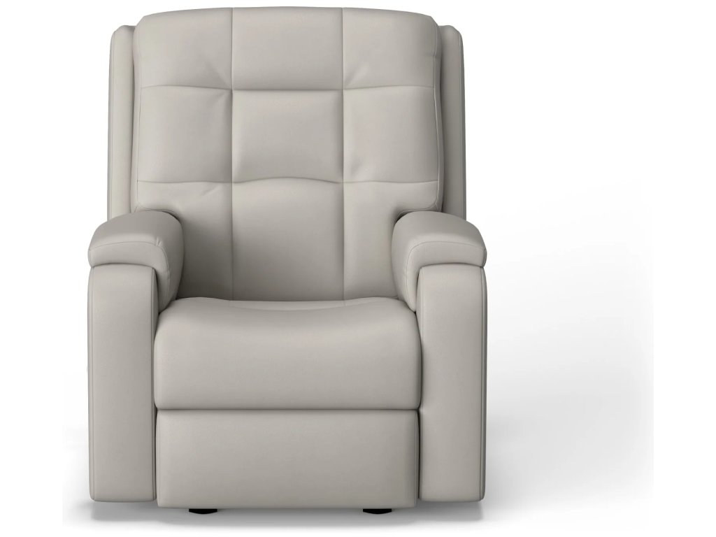 Arlo Leather Power Recliner with Power Headrest & Lumbar - image 4