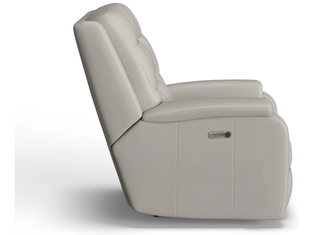 Arlo Leather Power Recliner with Power Headrest & Lumbar - image 5