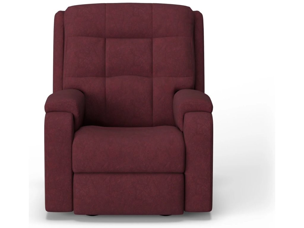 Arlo Leather Power Rocking Recliner with Power Headrest - image 1