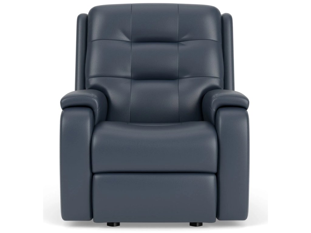 Arlo Leather Power Rocking Recliner with Power Headrest & Lumbar - image 1