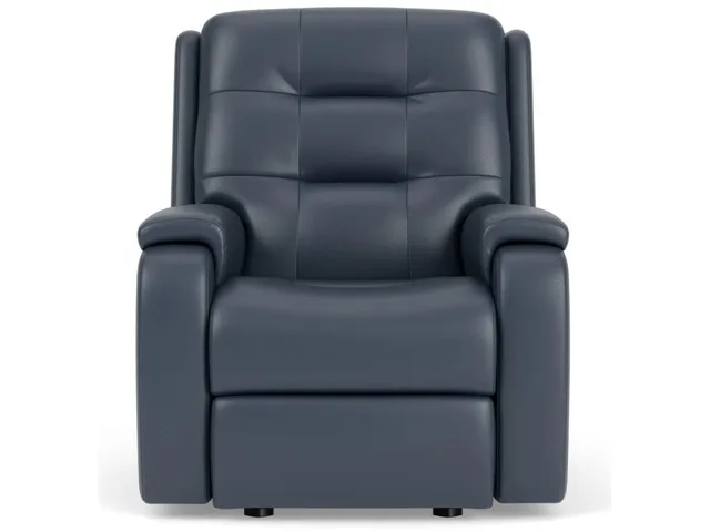 Arlo Leather Power Rocking Recliner with Power Headrest & Lumbar