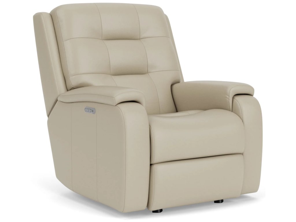 Arlo Leather Power Rocking Recliner with Power Headrest & Lumbar - image 3
