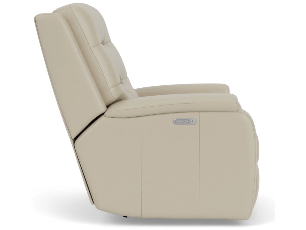 Arlo Leather Power Rocking Recliner with Power Headrest & Lumbar - image 5