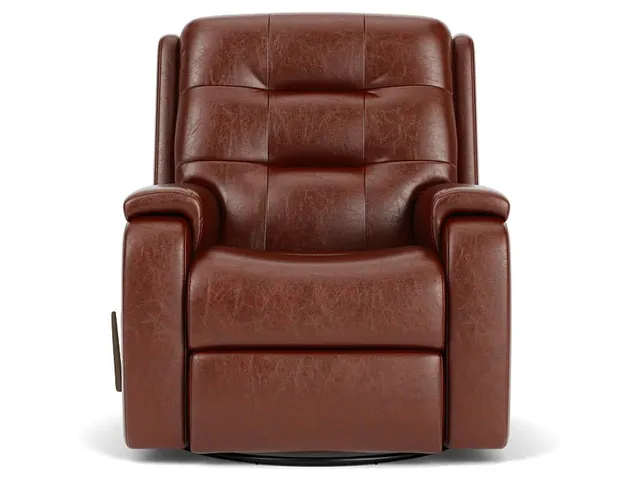 Arlo Leather Swivel Gliding Recliner