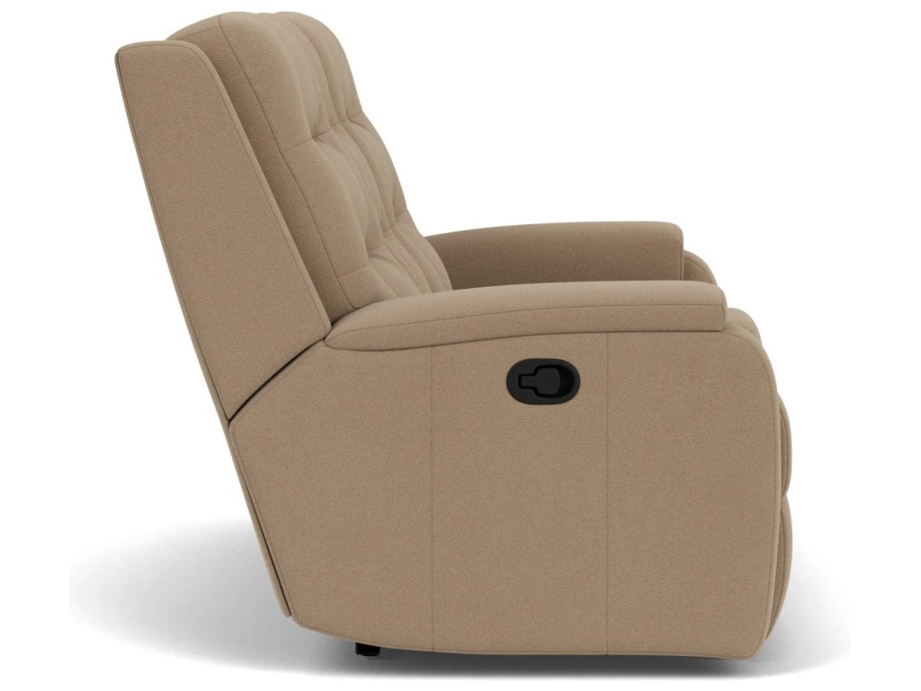Arlo Leather Reclining Loveseat with Console - image 2