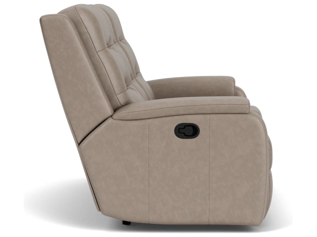 Arlo Leather Reclining Loveseat with Console - image 5