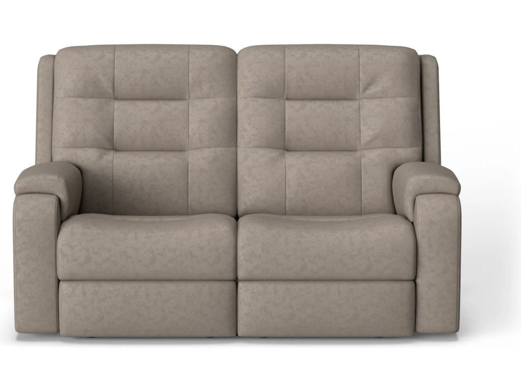 Arlo Leather Power Reclining Loveseat with Power Headrests - image 4