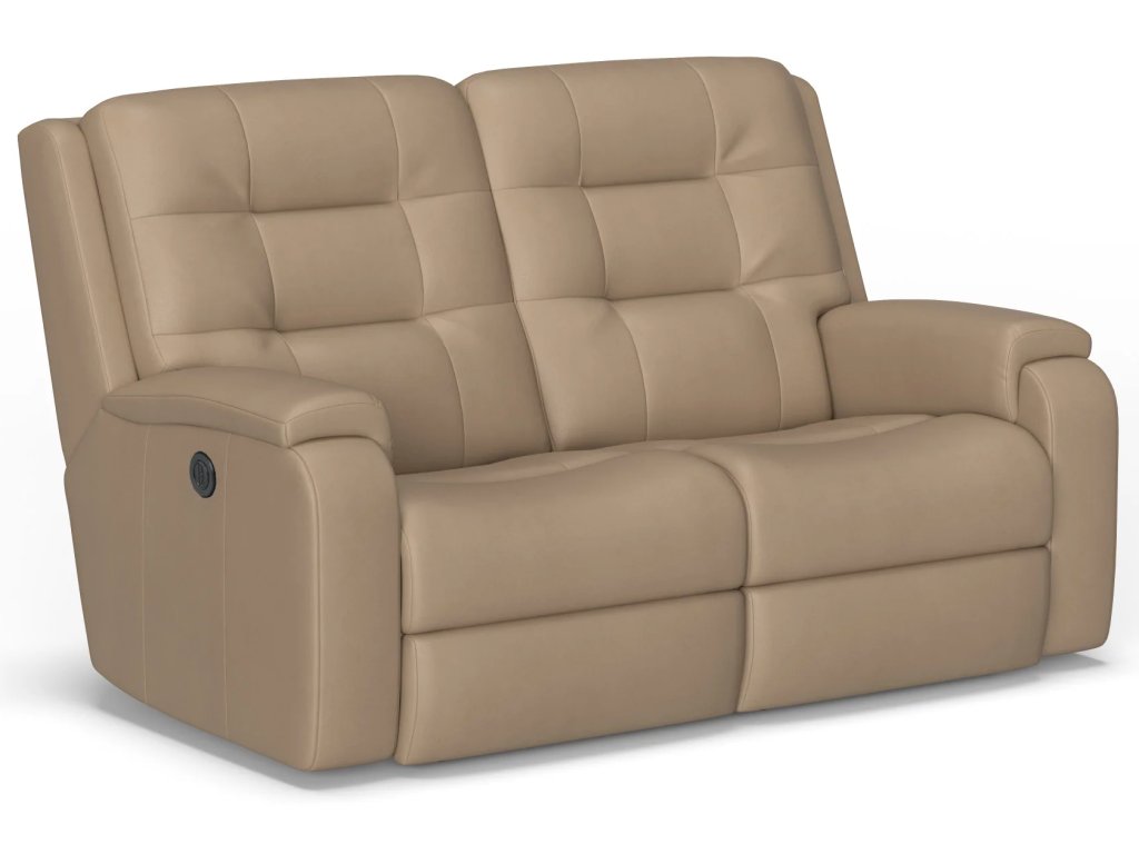 Arlo Leather Power Reclining Loveseat - main image