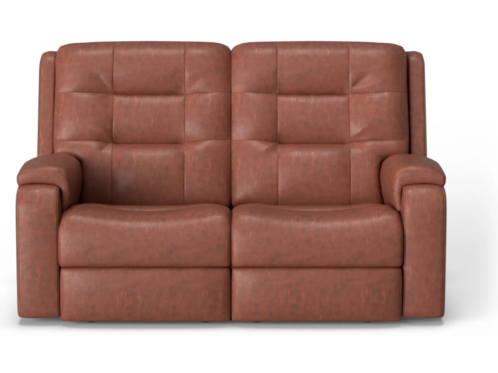Arlo Leather Power Reclining Loveseat - image 1