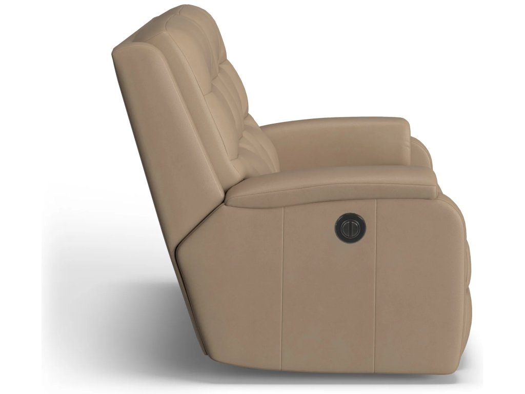 Arlo Leather Power Reclining Loveseat - image 2