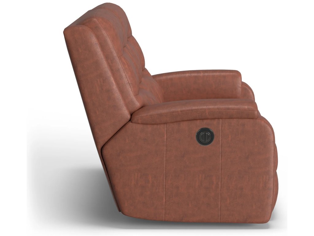 Arlo Leather Power Reclining Loveseat - image 5
