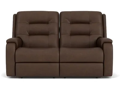 Arlo Leather Reclining Loveseat