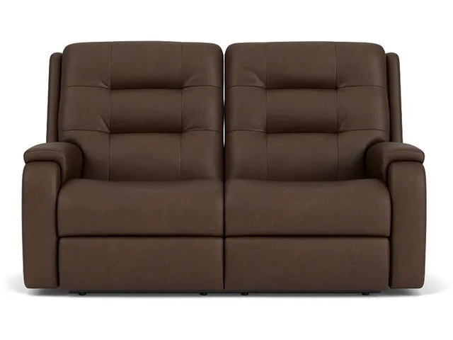 Arlo Leather Reclining Loveseat - Alternative View