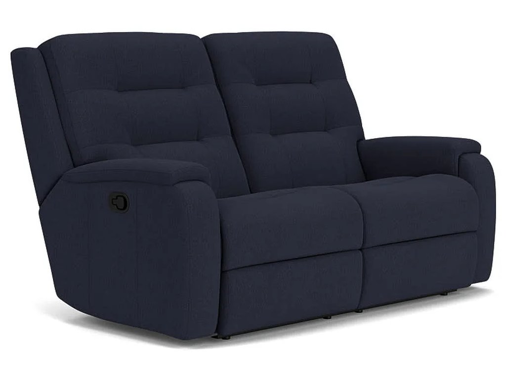 Arlo Leather Reclining Loveseat - image 3