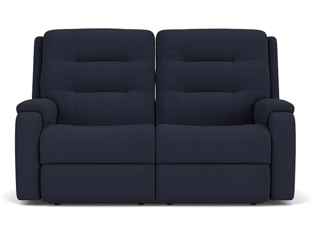 Arlo Leather Reclining Loveseat - image 4