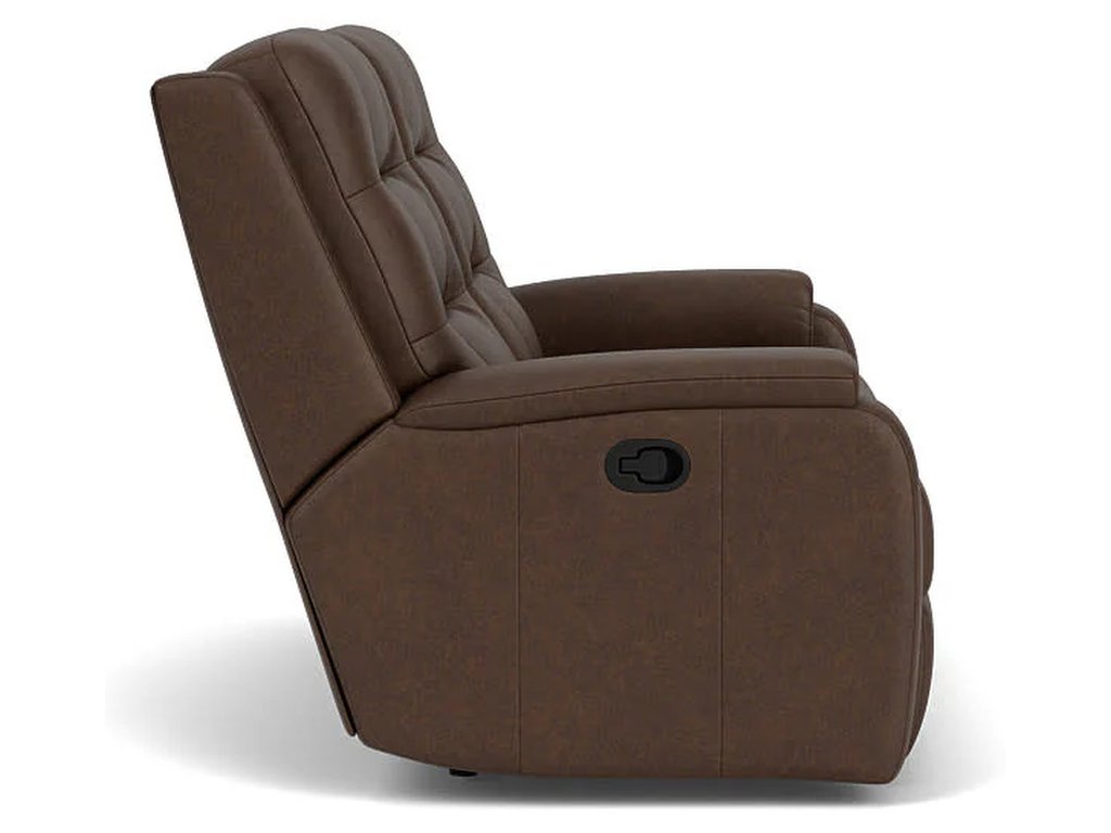Arlo Leather Reclining Loveseat - image 5