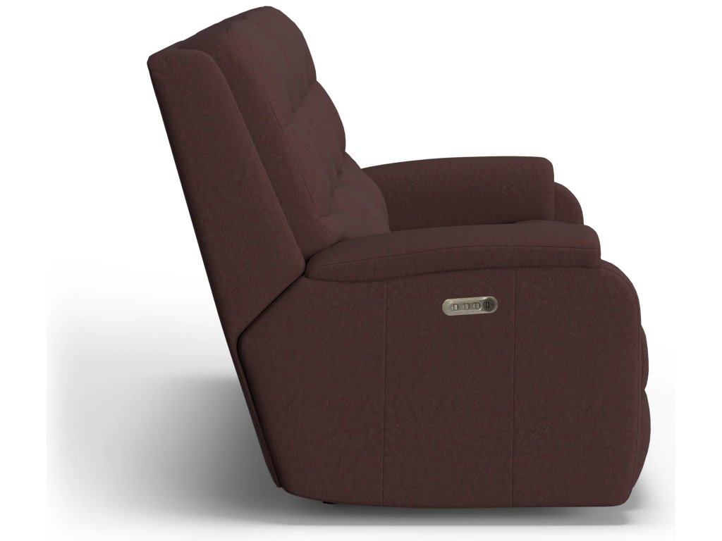 Arlo Leather Power Reclining Sofa with Power Headrests & Lumbar - image 2