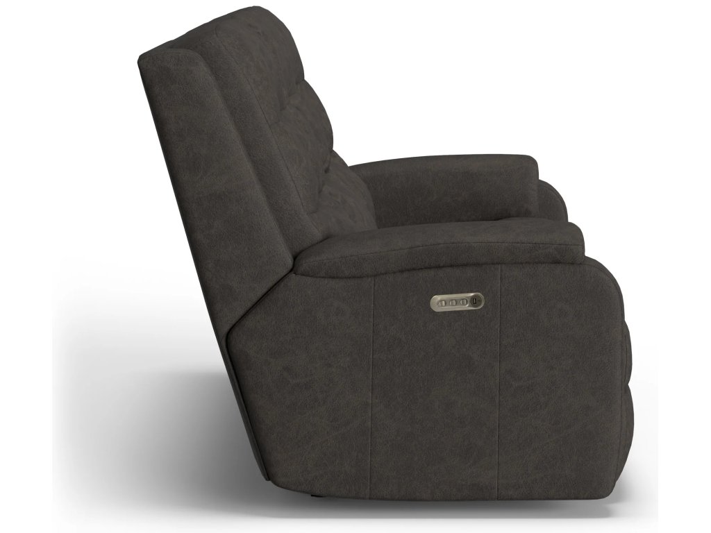 Arlo Leather Power Reclining Sofa with Power Headrests & Lumbar - image 5