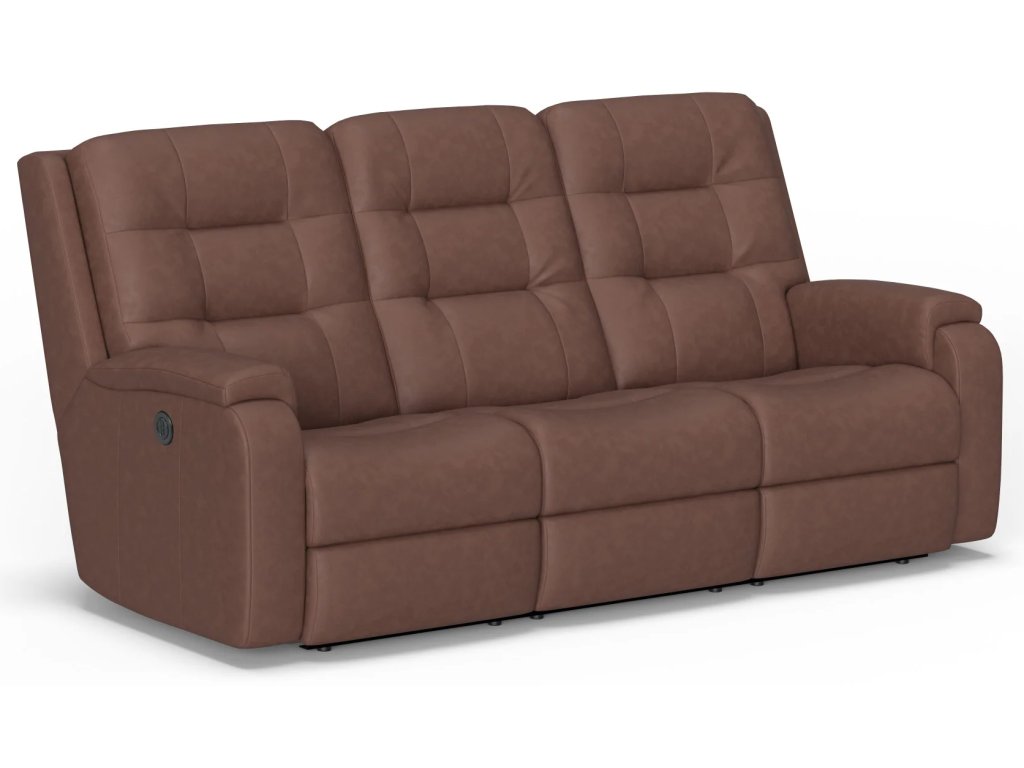 Arlo Leather Power Reclining Sofa - image 3