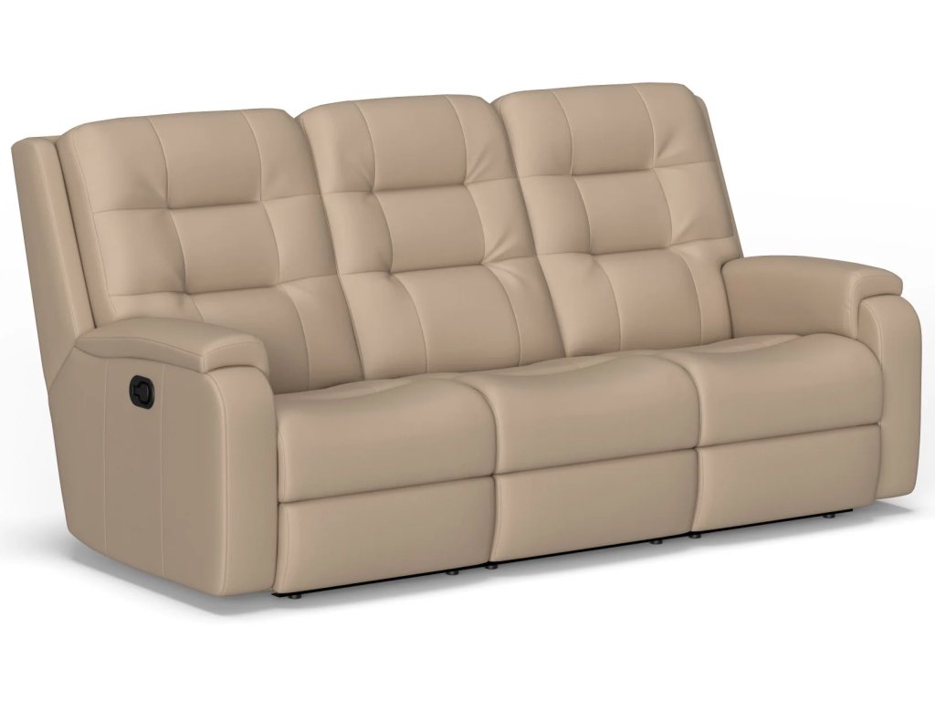 Arlo Leather Reclining Sofa - main image