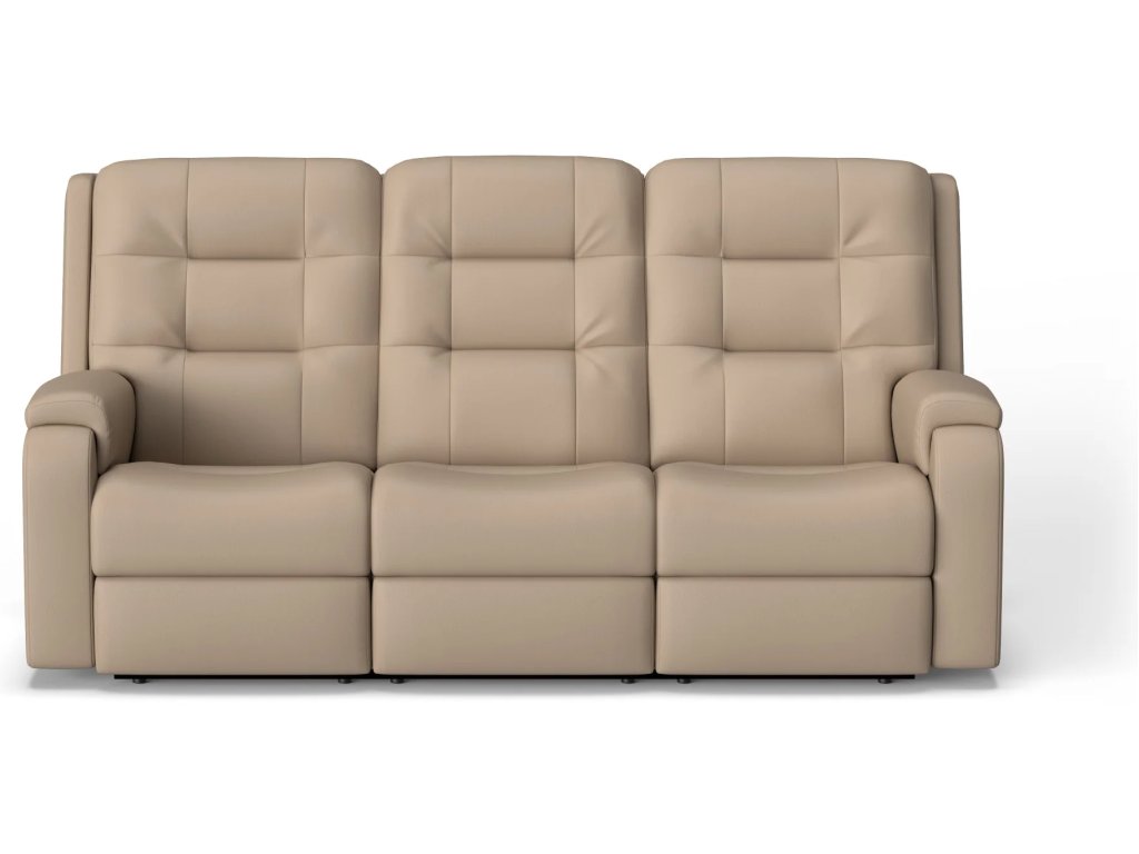 Arlo Leather Reclining Sofa - image 1